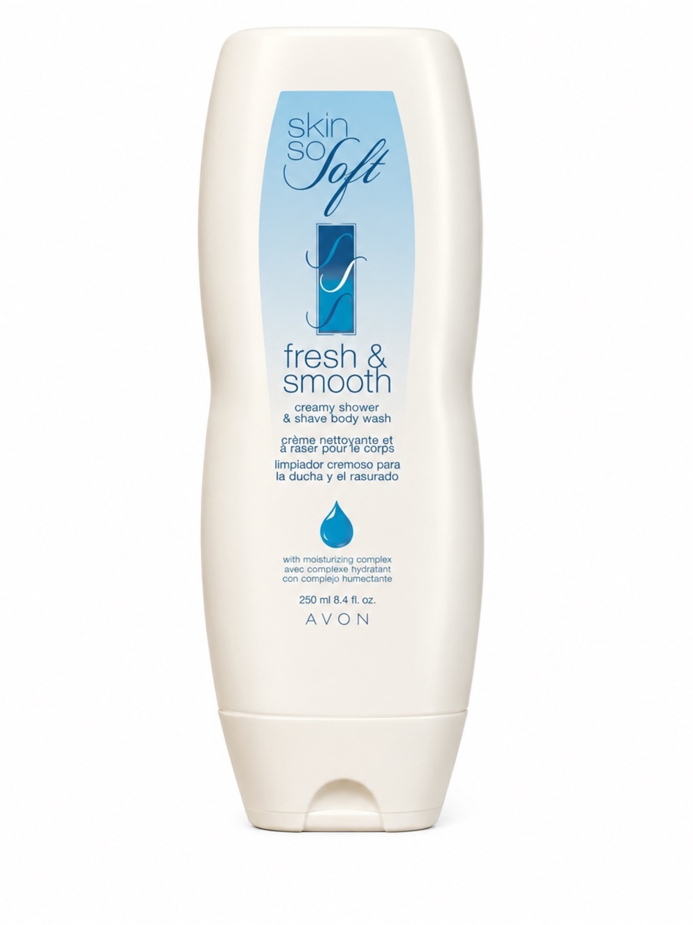 AVON FRESH SMOOTH CREAMY SHOWER & SHAVE BODY WASH 8.4 FL OZ (NEW WITH TAGS)
